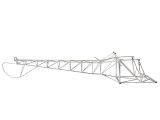 Bare tube-frame Baby Lama fuselage