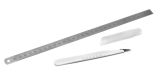 Cutting tool set (scalpel + ruler)