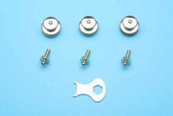 Metal canopy latch, set of 3