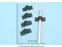 Skid clamp 10 mm ∅, GRP