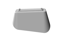 Tail rotor housing