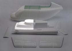 Front cowling JetRanger 1:6