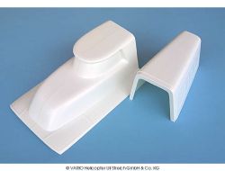 GRP top cover 2pc, big Jet Ranger