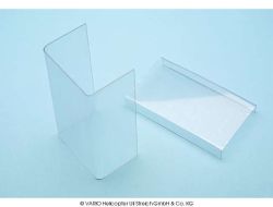 Cooling duct, 2-part