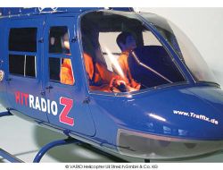 Glazing set big Jet Ranger blue