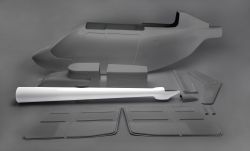 Tail boom JetRanger 1:4