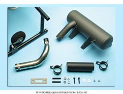 Silencer system Bell 47G II
