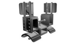 Rooftop headphone holders