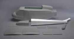 Bell UH 1:8 tail boom