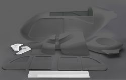Tail Unit Set EC 135 1:4