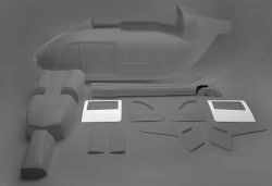 Sliding doors EC145 1:6, le & ri