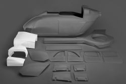 Cowling H145, 3-part