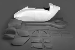 Front fuselage part H145 1:5