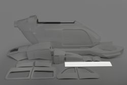 Horizontal stabilizers H145 XL, GRP