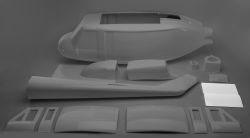 Horizontal stabilizers Bell UH/212/412, 1:6, le.& ri.