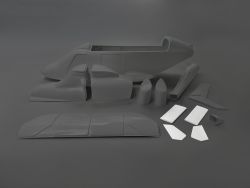 Horizontal stabilizer (set) Bell 230/430