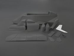 Vertical stabilizer Bell 230/430