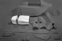 BK 117 upper turbine cowlings