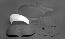 Hughes 500E canopy