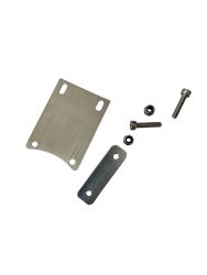 Turbine retaining plate and spacer
