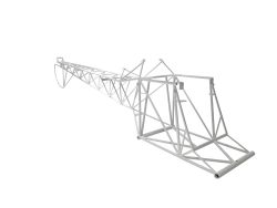 Lattice body Baby Lama - white powdercoat