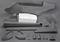 Airwolf 1:5 rear fairing