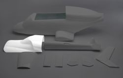 GRP top cover Bell 222 V
