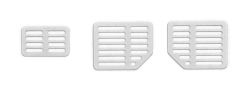 Scale ventilation grilles