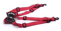 Cross-over strap for transmitter