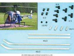 Skid landing gear for Bell 47 G