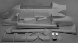 Air intake, left & right, AIRWOLF, Bell 2/430 1:5