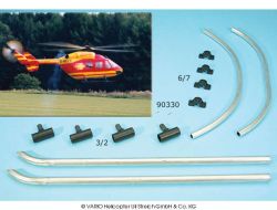 Skid landing gear for BK 117