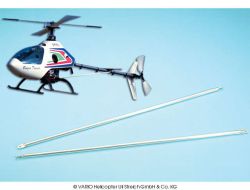 Tail boom support for Benzin-Trainer